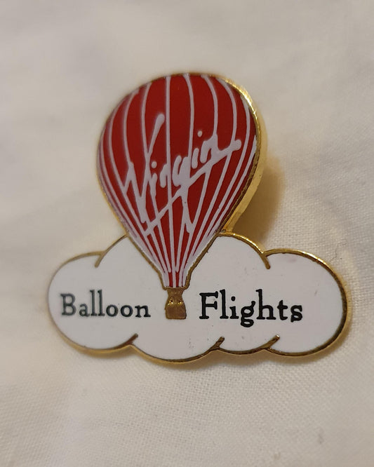 Virgin Balloons Pin Badge